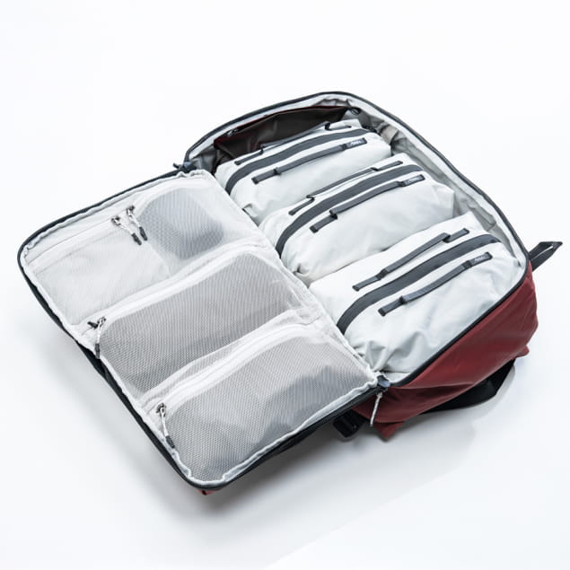 GlobeRider 35L Travel Backpack Garnet