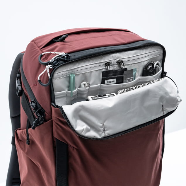 GlobeRider 35L Travel Backpack Garnet