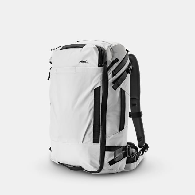 GlobeRider 35L Travel Backpack Arctic White