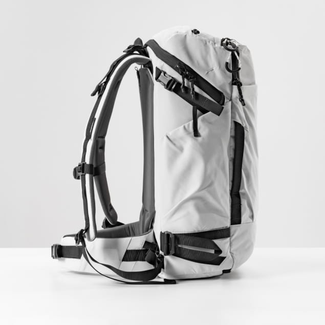 GlobeRider 35L Travel Backpack Arctic White