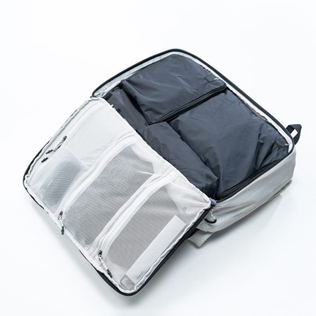 GlobeRider 35L Travel Backpack Arctic White