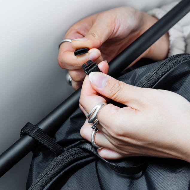 Packable Laundry Bag 30L Charcoal