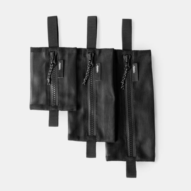 Mesh Organizer Bag Setx3 Black