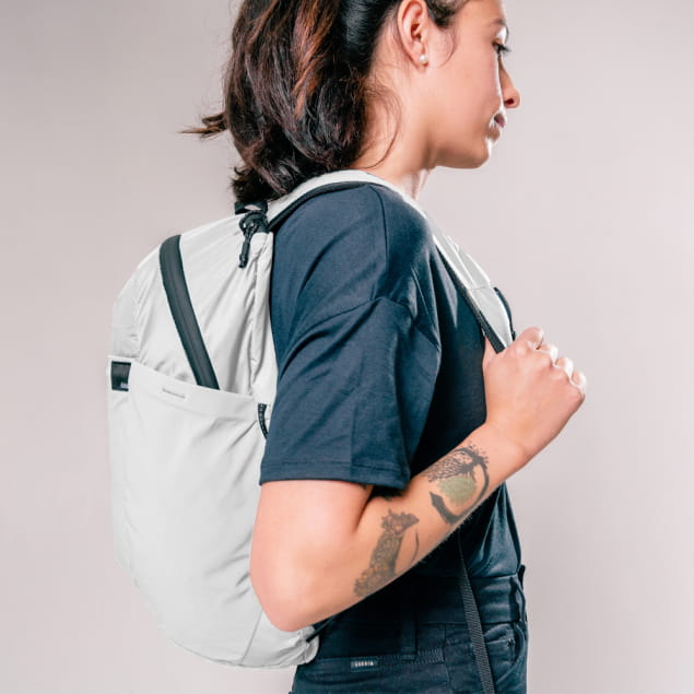 ReFraction 16L Packable Backpack Arctic White