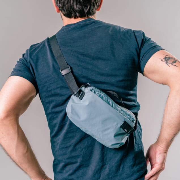 Refraction 2L Packable Sling Slate Blue