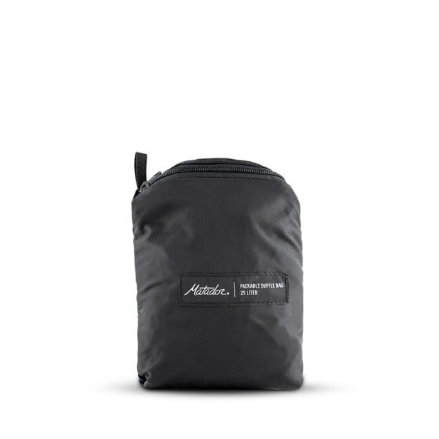 Refraction 25L Packable Duffle Bag Black
