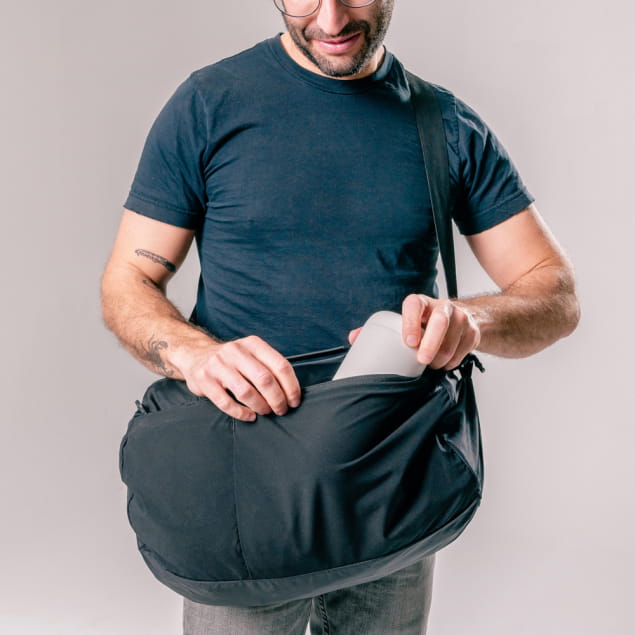 Refraction 25L Packable Duffle Bag Black