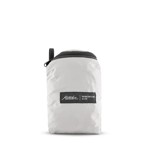 Refraction 25L Packable Duffle Bag Arctic White