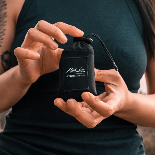 Pocket Blanket Mini Black