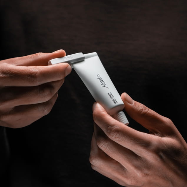 Refillable Toothpaste Tubes Pack x2 22/35ml Black and White