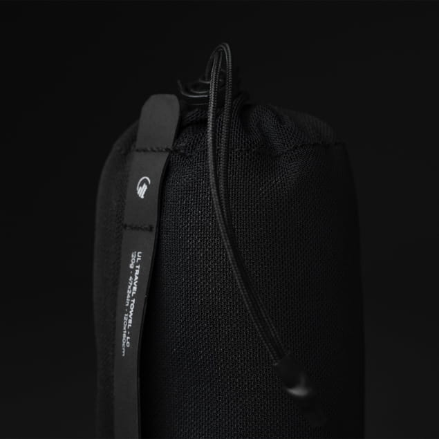 Ultralight Travel Towel Large Charcoal