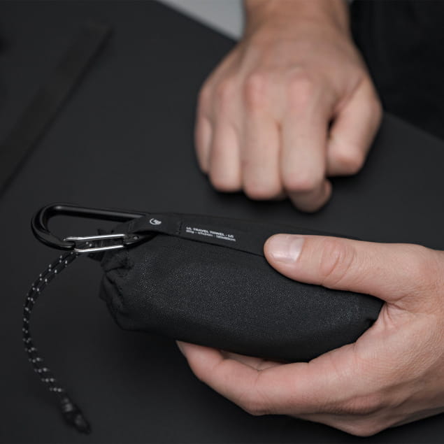 Ultralight Travel Towel Large Charcoal