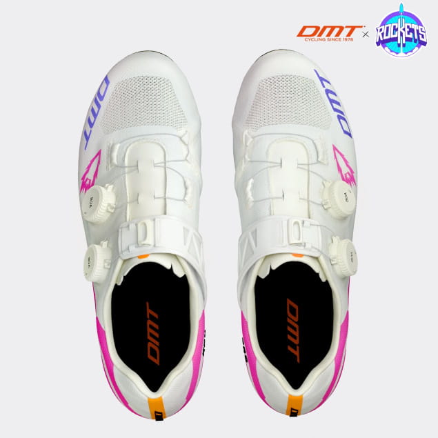 DMT KR0 EVO SUPERLIGHT ROCKETS WHITE/PINK