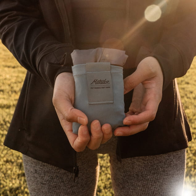 Pocket Blanket Slate Blue