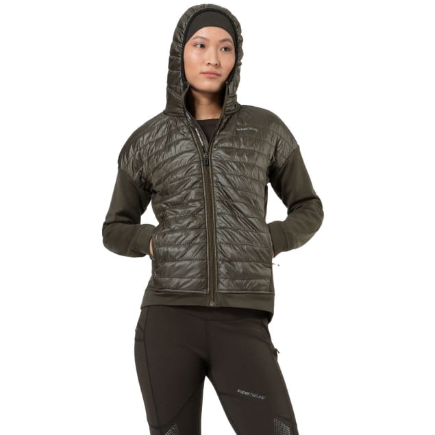 W WARM UP ALOOF JACKET Black Ink