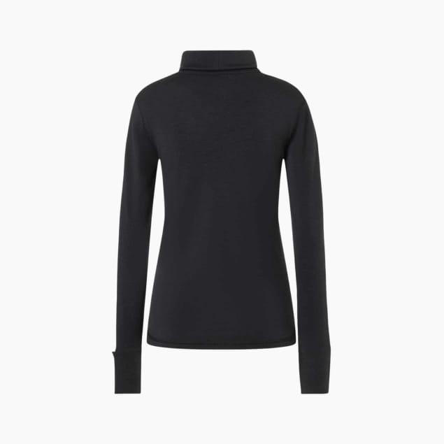 W BUNNY ROLL NECK Jet Black/Fresh White/Various