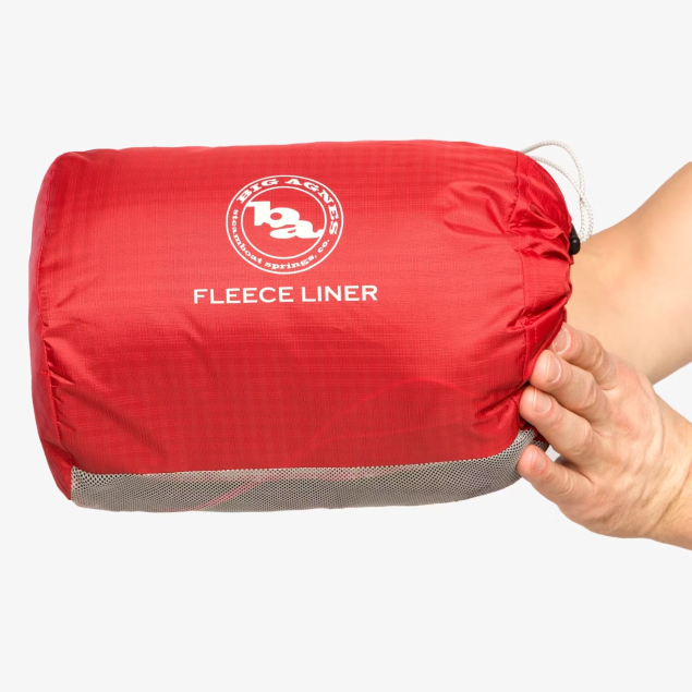 Sleeping Bag Liner - Fleece Gray