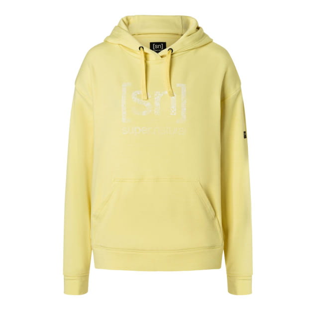 W ARABESQUE HOODIE Chardonnay/Fresh White