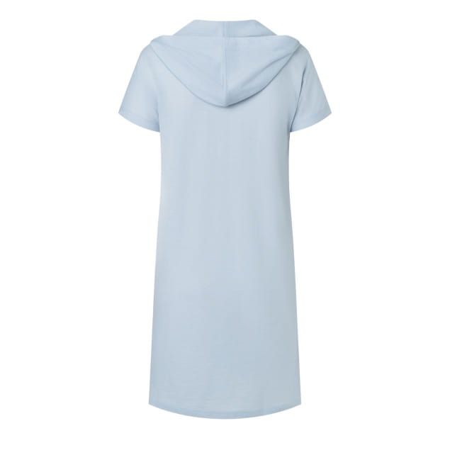 W FUNNEL DRESS Heather Blue