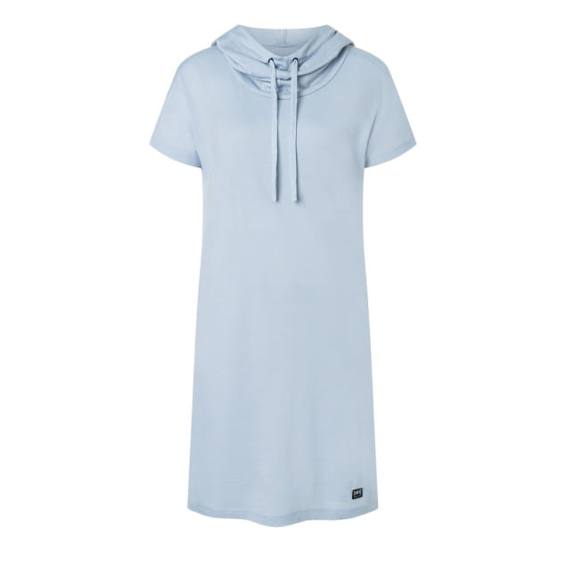 W FUNNEL DRESS Heather Blue