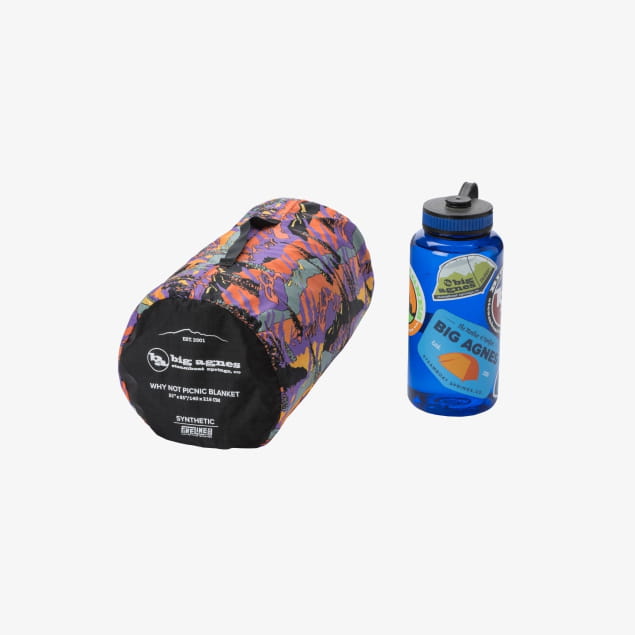 Why Not Picnic Blanket 55x85 - Alpenglow