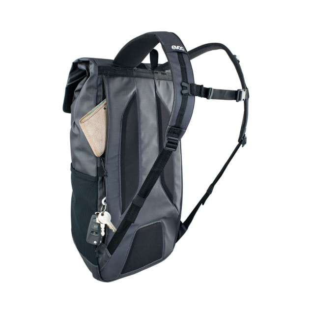 DUFFLE BACKPACK 16 carbon grey - black