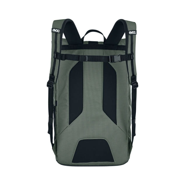 DUFFLE BACKPACK 16 dark olive - black