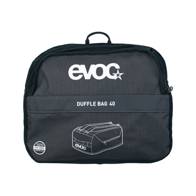 DUFFLE BAG 40 carbon grey - black
