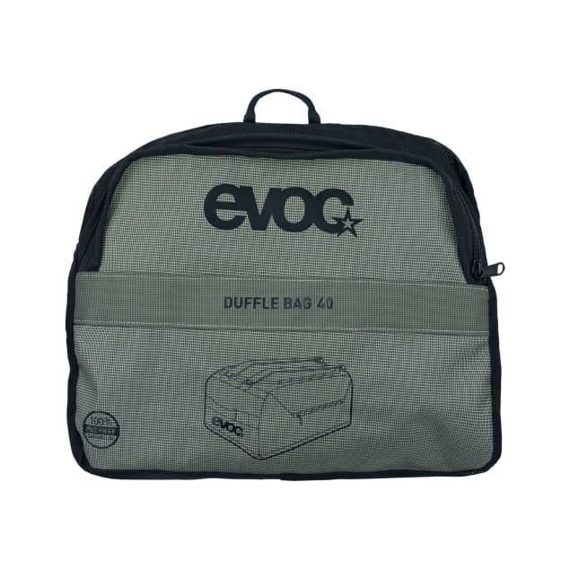DUFFLE BAG 40 dark olive - black