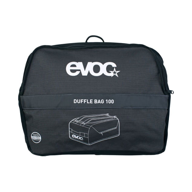 DUFFLE BAG 100 carbon grey - black
