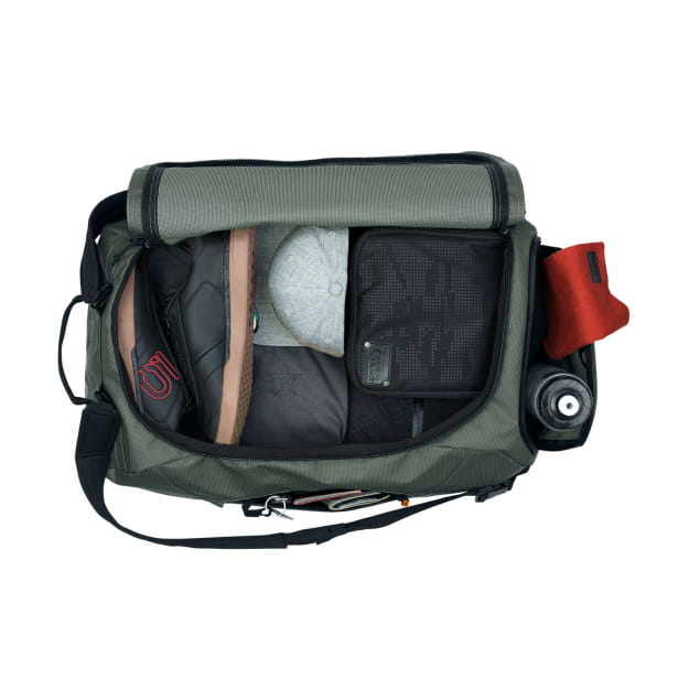 DUFFLE BAG 60 dark olive - black