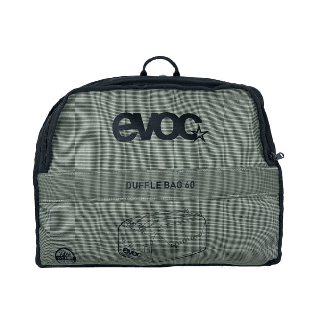 DUFFLE BAG 60 dark olive - black