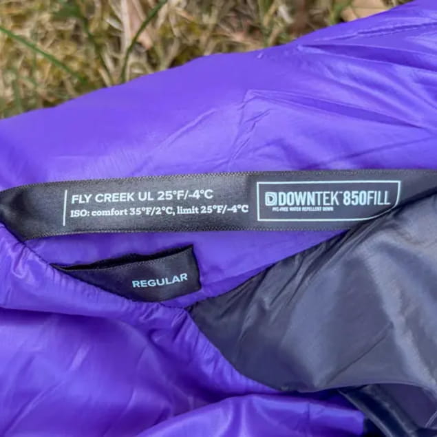 Fly Creek UL 25 (850 RDS DownTek) REGULAR