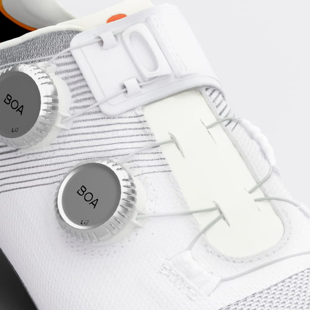 DMT KR0 EVO SUPERLIGHT WHITE/SILVER