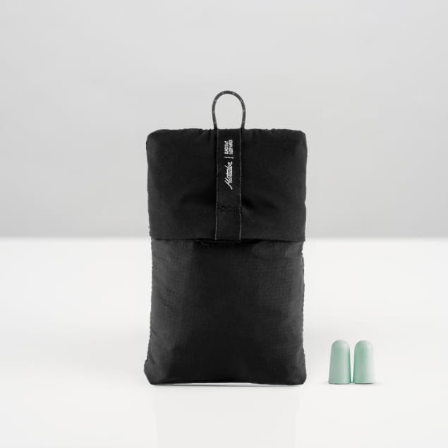 Blackout Eyemask Black and Earplugs Kit