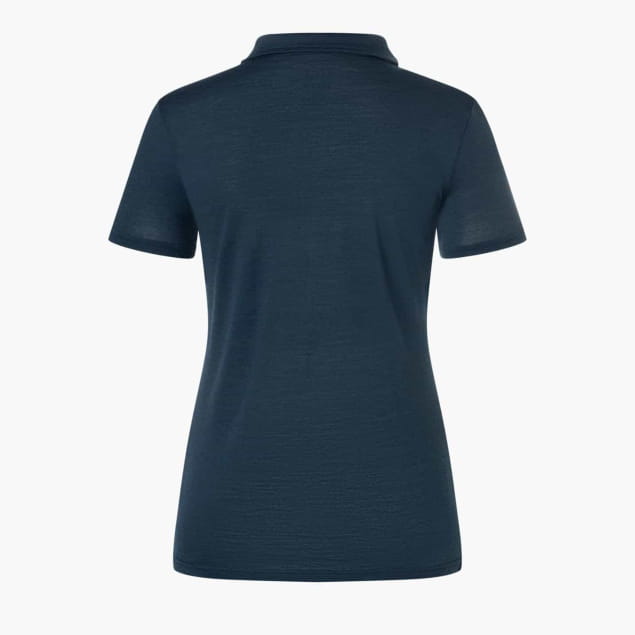 W ZIP POLO Blueberry