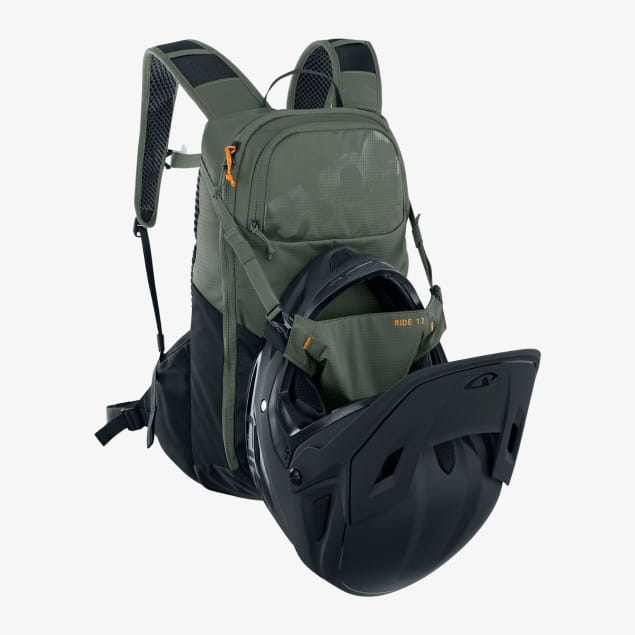 RIDE 12 + HYDRATION BLADDER 2 dark olive - black