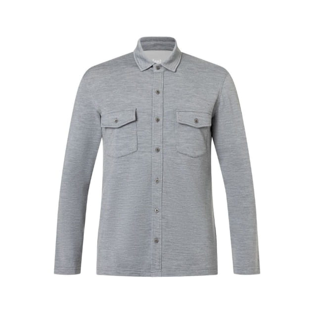 M ADVENTURE SHIRT Cashmere Grey Melange