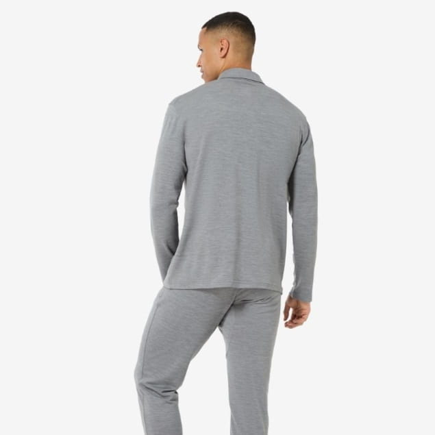 M ADVENTURE SHIRT Cashmere Grey Melange