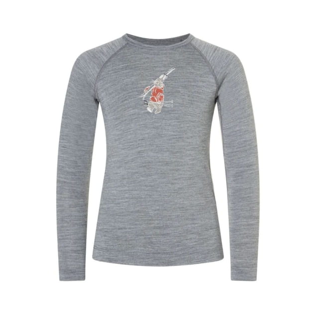 K SKI BUNNY175 LS Cashmere Grey Melange/Various