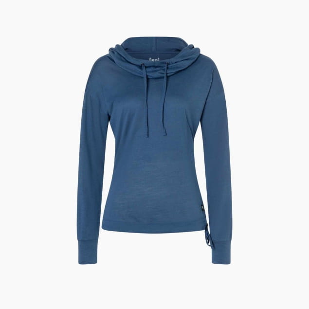 W FUNNEL HOODIE Ocean Blue