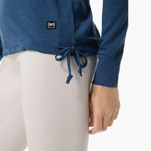 W FUNNEL HOODIE Ocean Blue