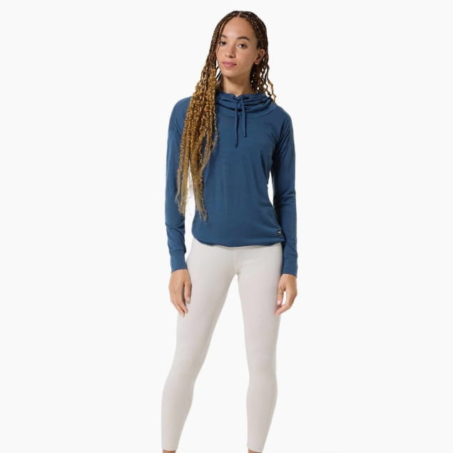 W FUNNEL HOODIE Ocean Blue