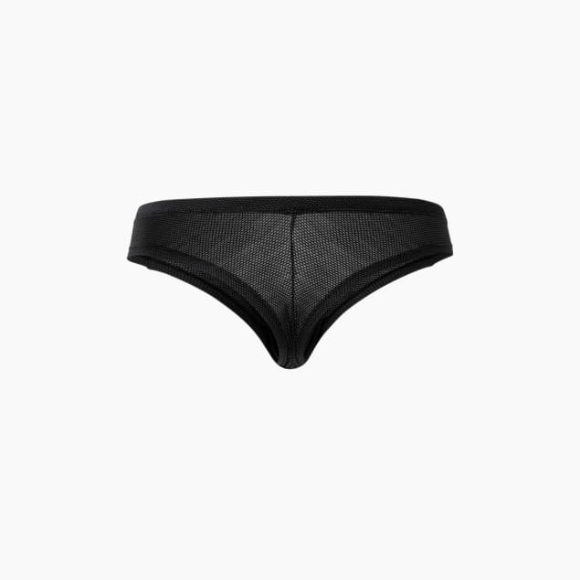 W AIR THONG Jet Black