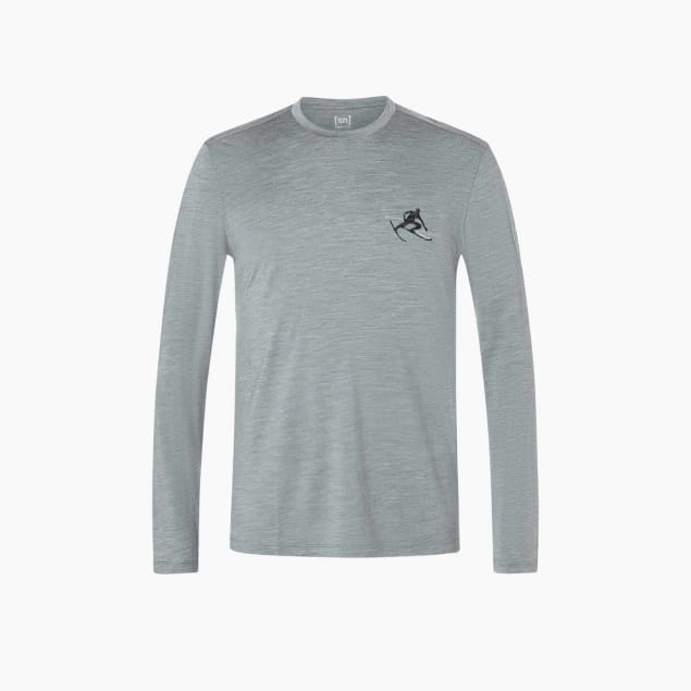 M TONI BIO J LS Cashmere Grey Melange/Jet Black/Fresh White